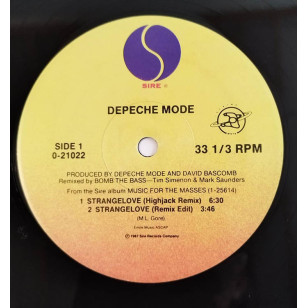 Depeche Mode -  Strangelove /Nothing 1988 USA 12" Single Vinyl LP***READY TO SHIP from Hong Kong***